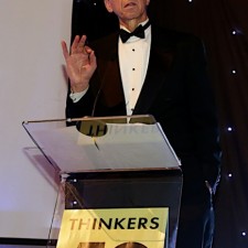 Clay Christensen accepts the 2013 Top Thinker Award