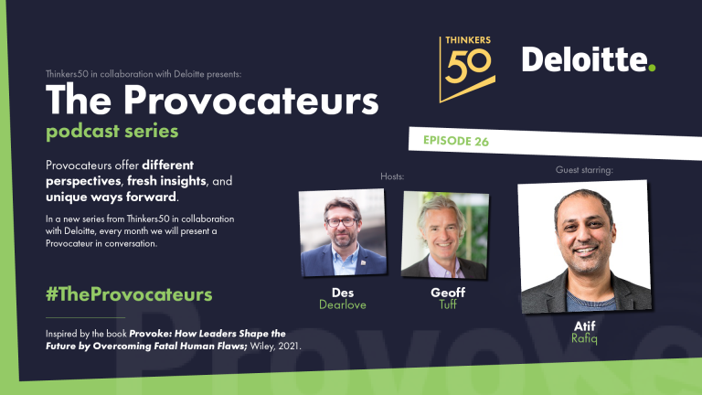 The Provocateurs Episode 26 | Atif Rafiq: Digital Disruptor