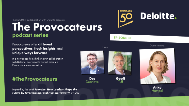 The Provocateurs Episode 37 | Anke Hampel: Recorded Live at Climate Week New York