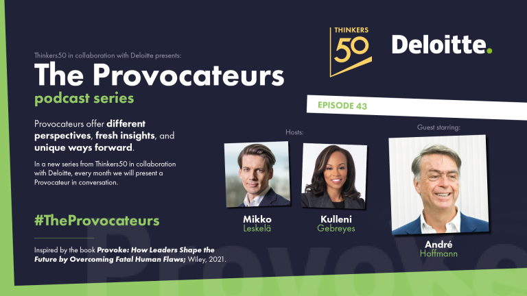 The Provocateurs Episode 43 | André Hoffmann: Profit Alone is No Measure of Success